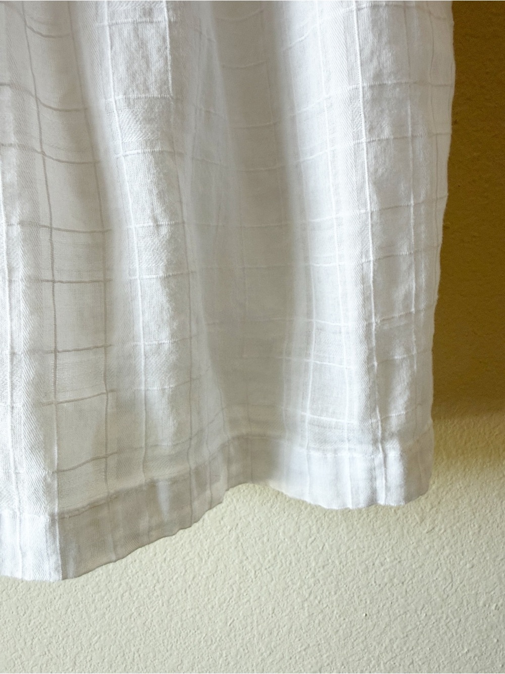 Vineyard Vines White 100% Cotton Ruffle Sleeve Babydoll Mini Dress Size Medium - Picture 6 of 12